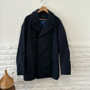 Banana, Republic, Pea coat, navy blue, very good condition